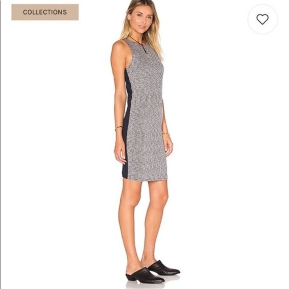 Rag & Bone Highland High Neck Ribbed Knit Dress XS